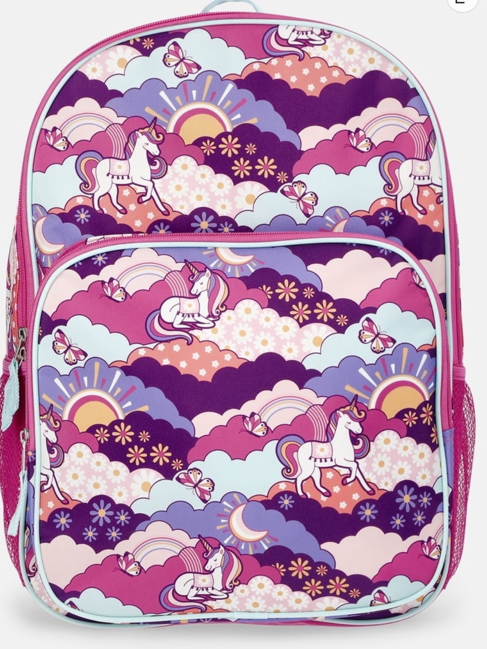 New wonder nation Girls Pink Unicorn 17” Backpack